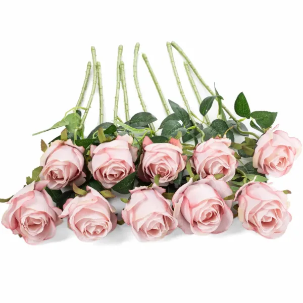 artificial roses silk stem 2