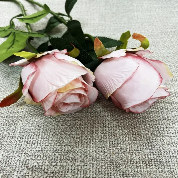 artificial roses silk stem 4