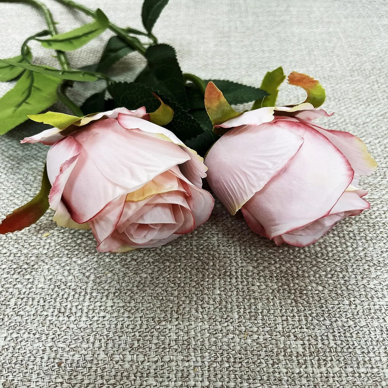 artificial roses silk stem 4