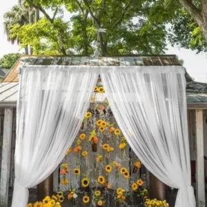 artificial sunflowers long 6