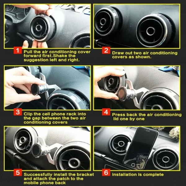 audi a3 phone holder 6