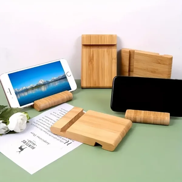 bamboo phone stand 2