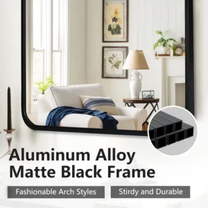 bathroom mirror black frame 4