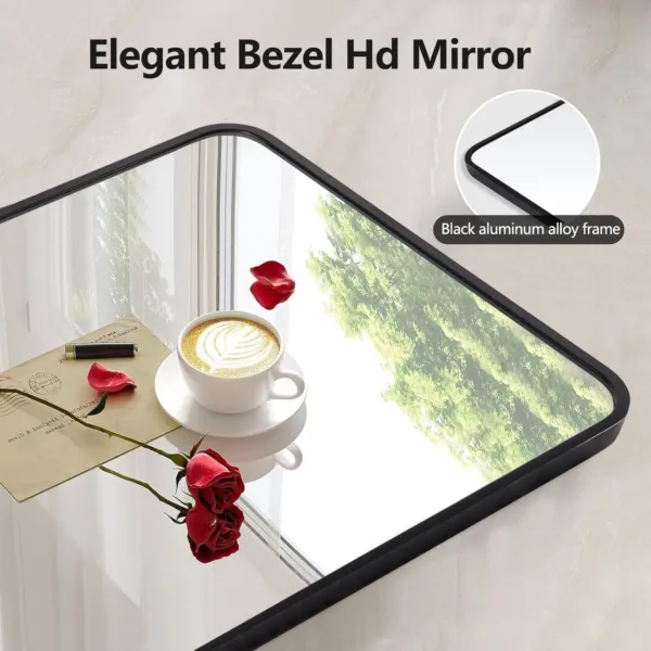 bathroom mirror black frame 5