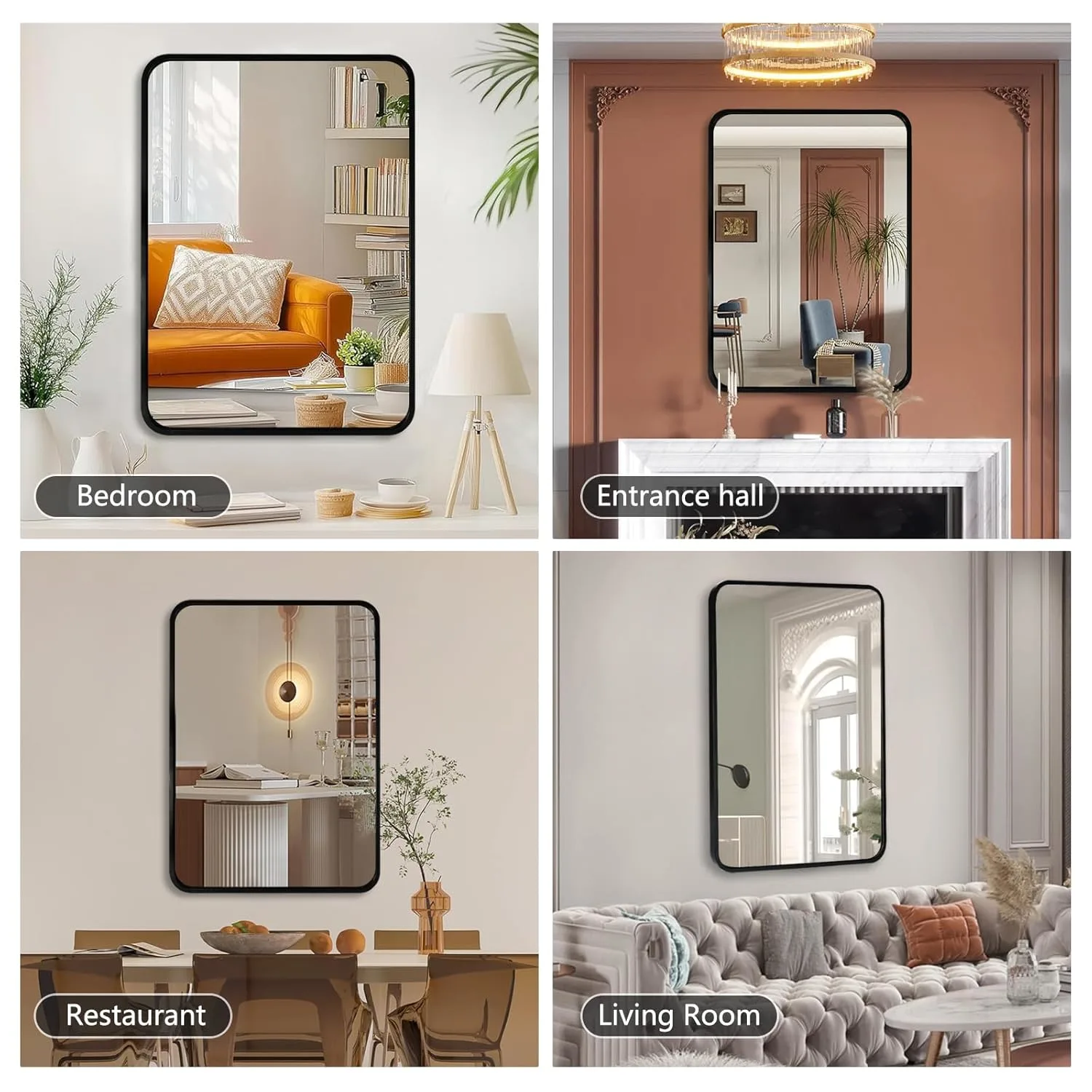 bathroom mirror black frame 6