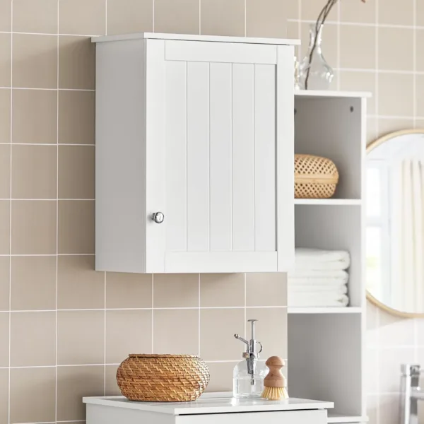 bathroom wall cabinet white 2