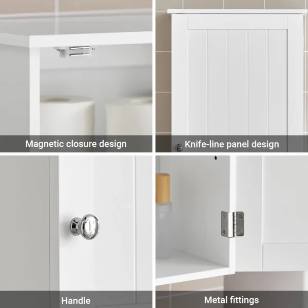 bathroom wall cabinet white 6