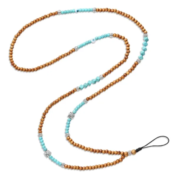 beaded phone lanyard 1