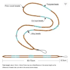 beaded phone lanyard 2