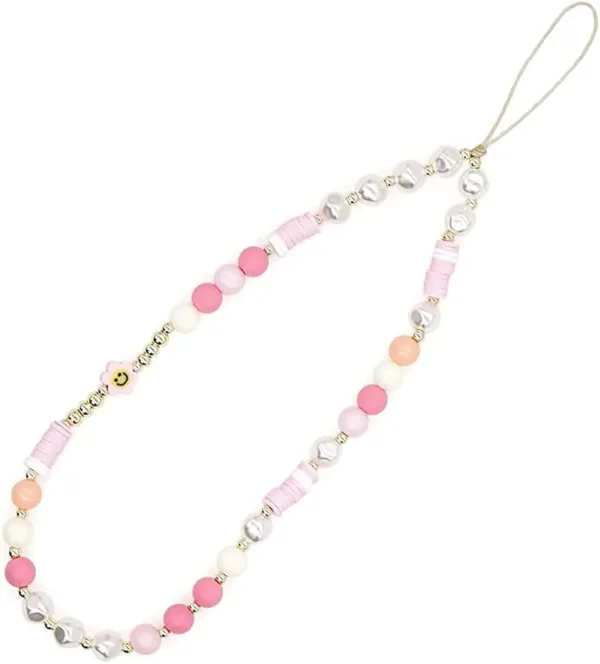 beaded phone lanyard wrist 1