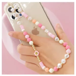 beaded phone lanyard wrist 2