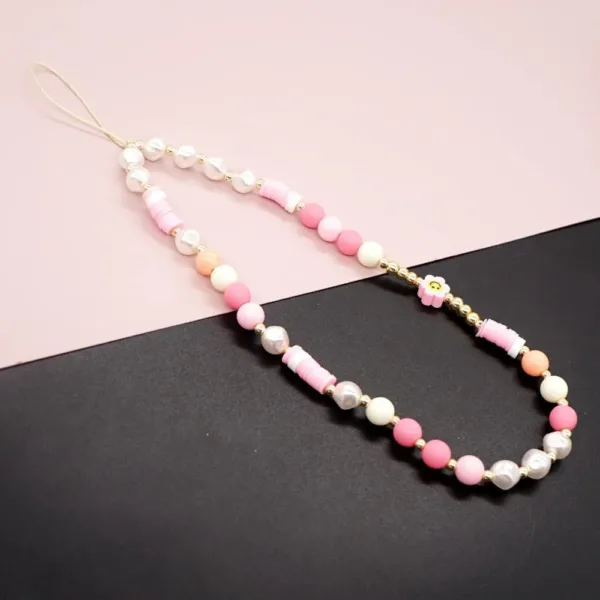 beaded phone lanyard wrist 5
