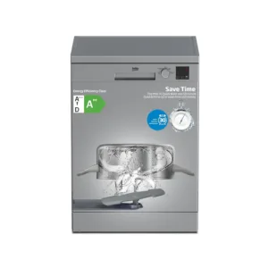 beko dishwasher silver 1