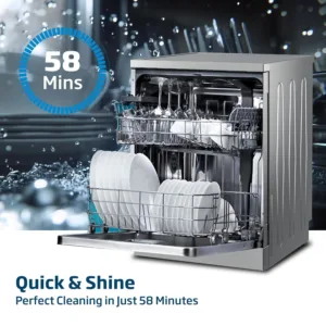 beko dishwasher silver 6