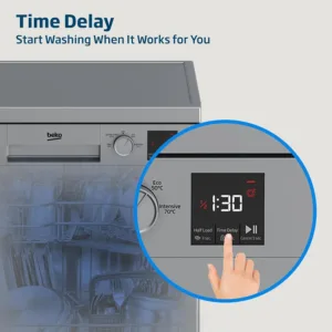 beko dishwasher silver 7
