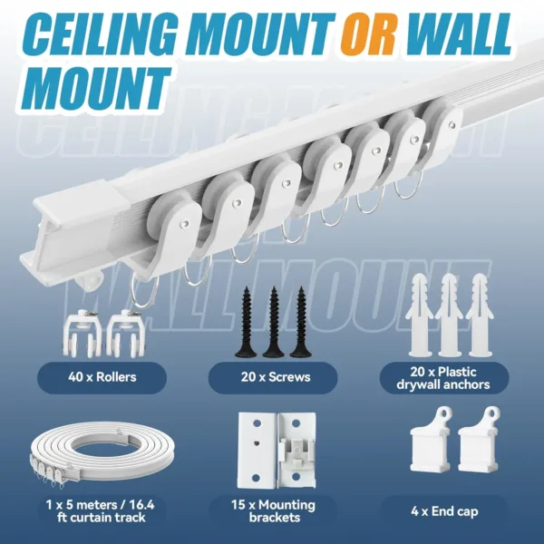 bendable curtain track 2