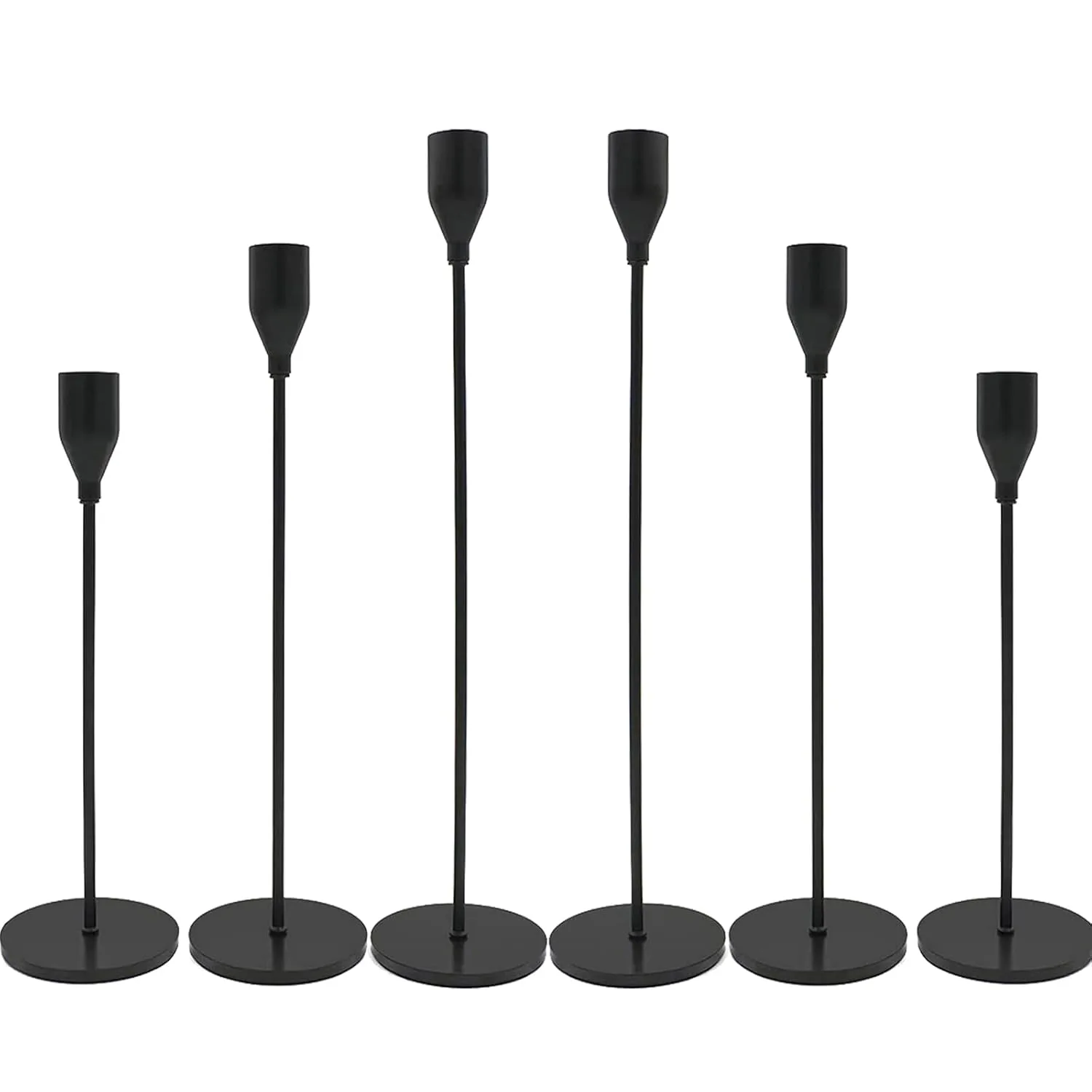 black candle holders 1