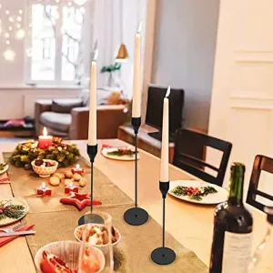 black candle holders 5