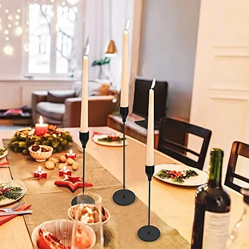 black candle holders 5