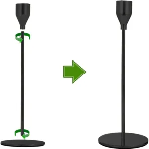 black candle holders 7