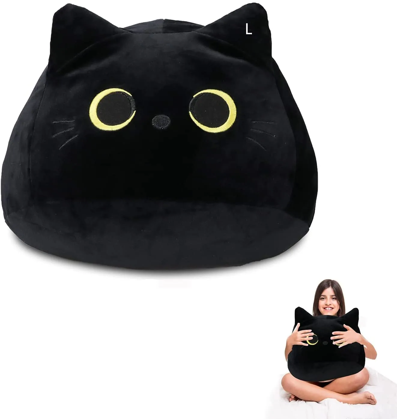 black cat plush toy 1