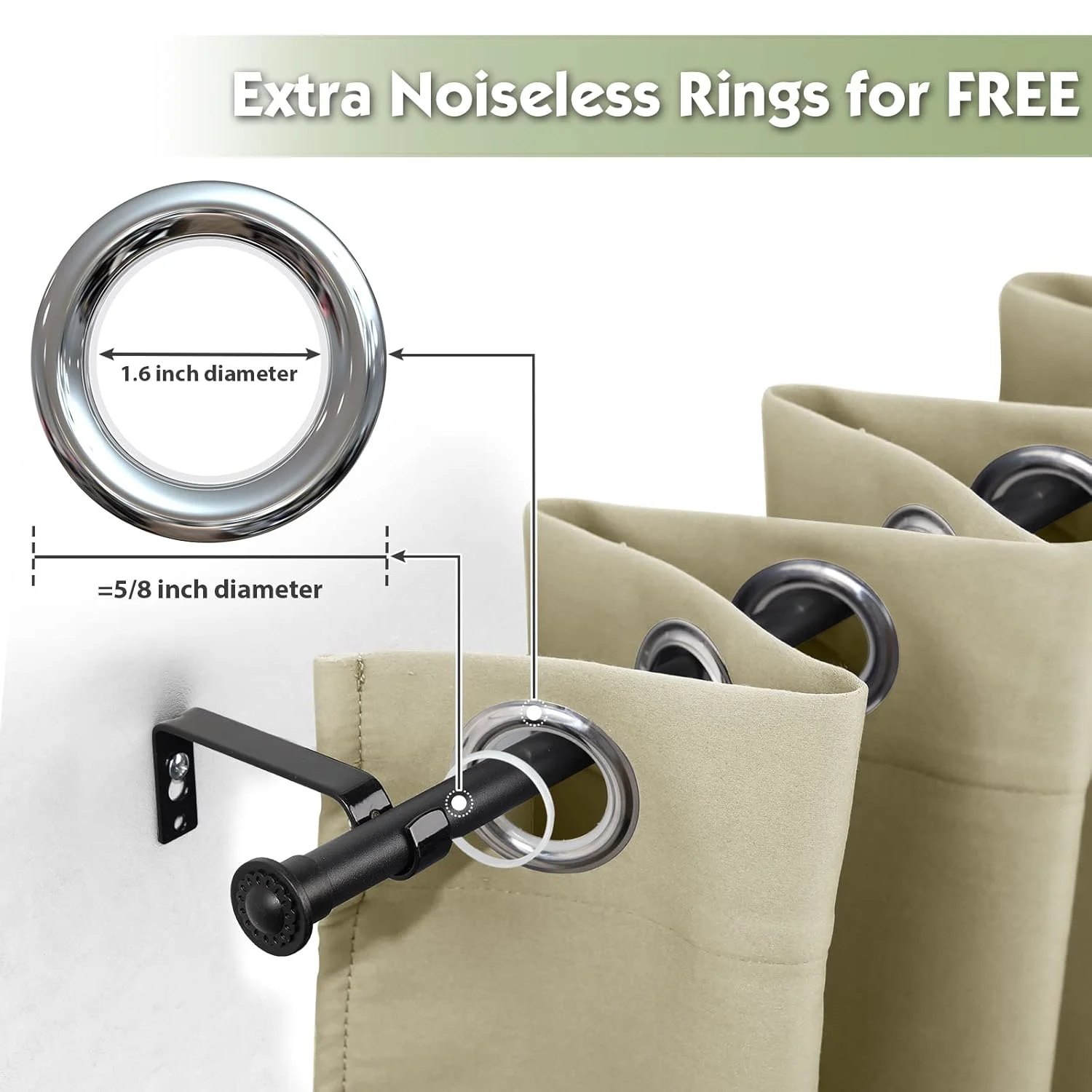 blackout curtain rods 5