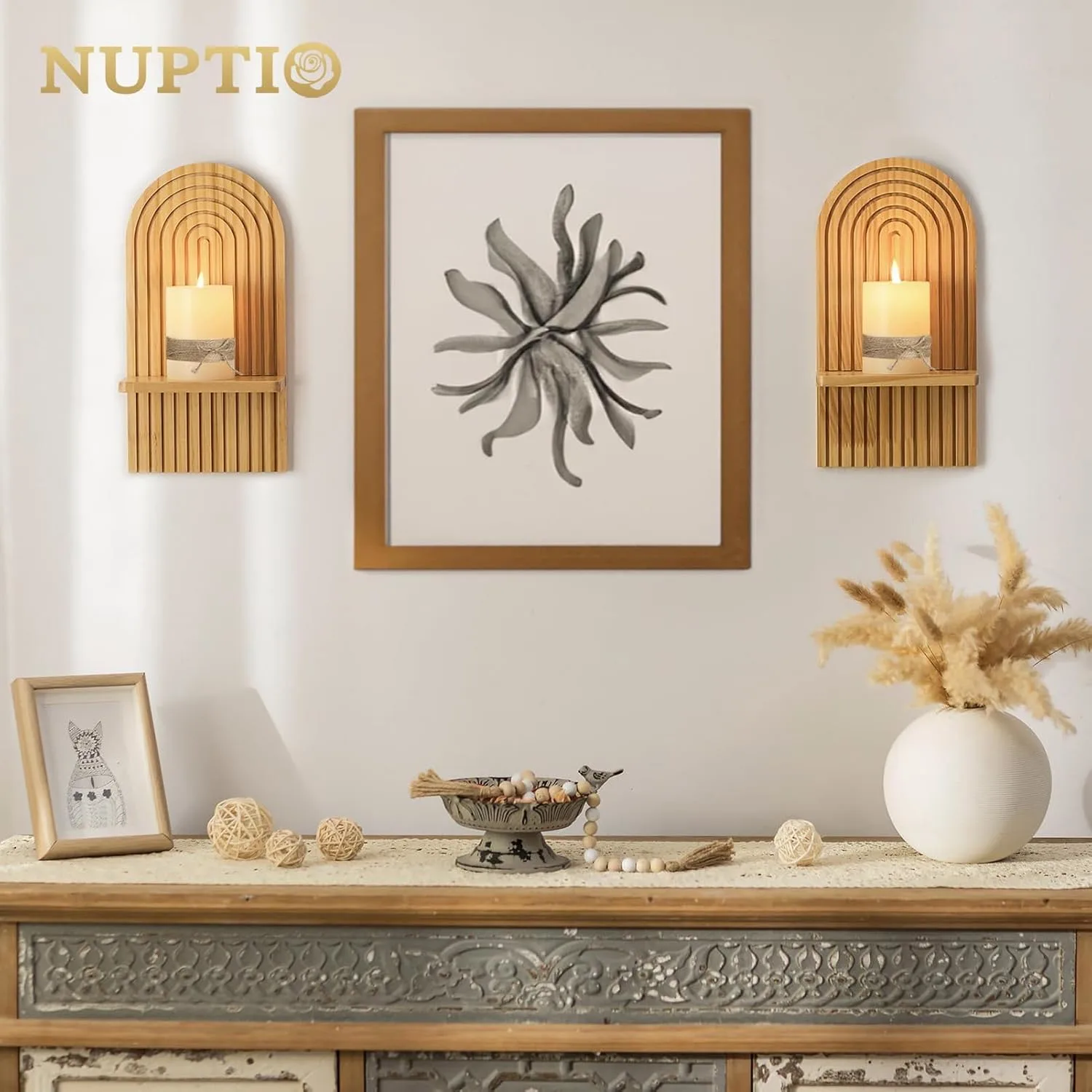 boho wall decor sconces 2