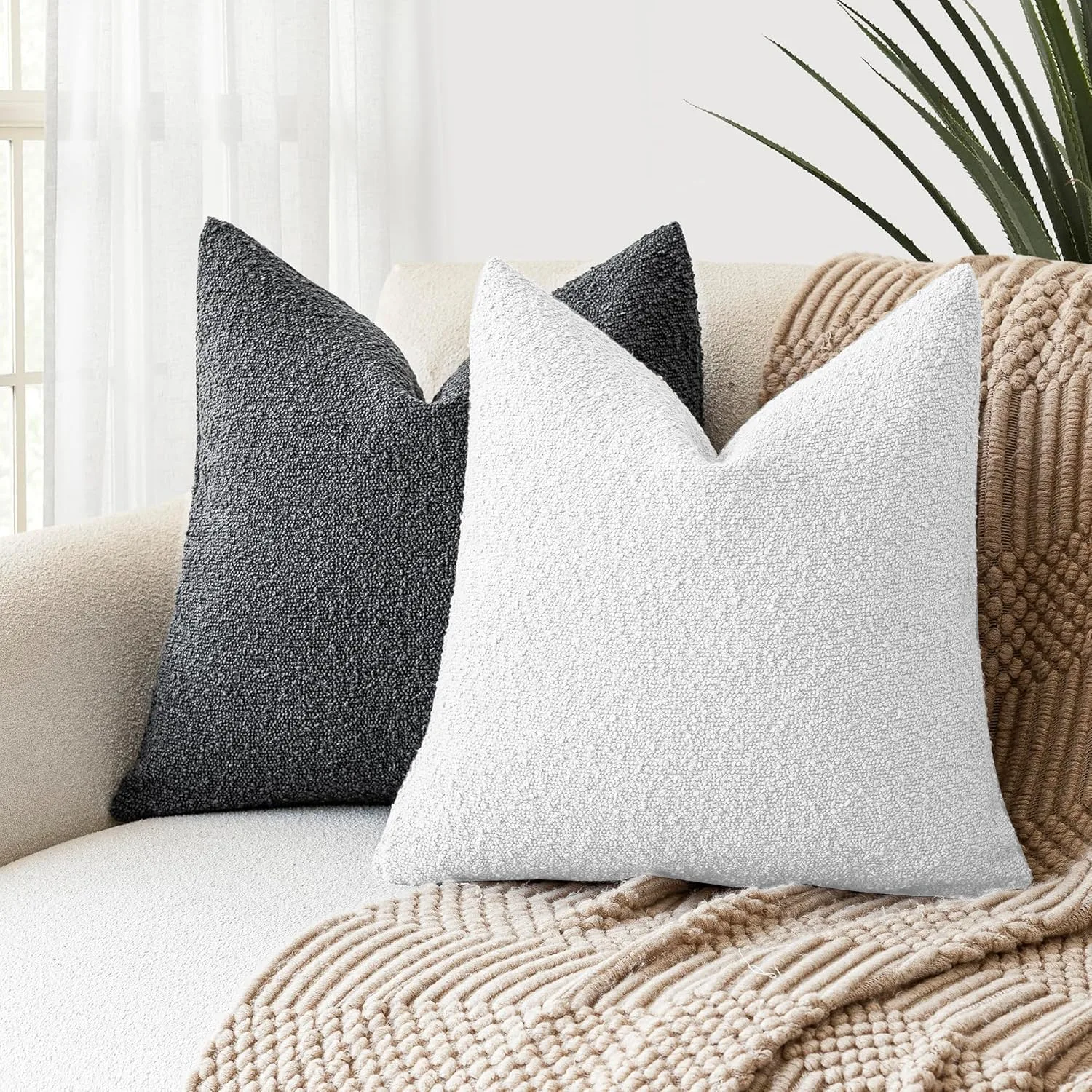 boucle pillow covers 4