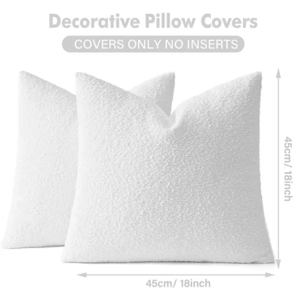 boucle pillow covers 6