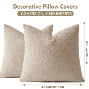 boucle throw pillow covers 6