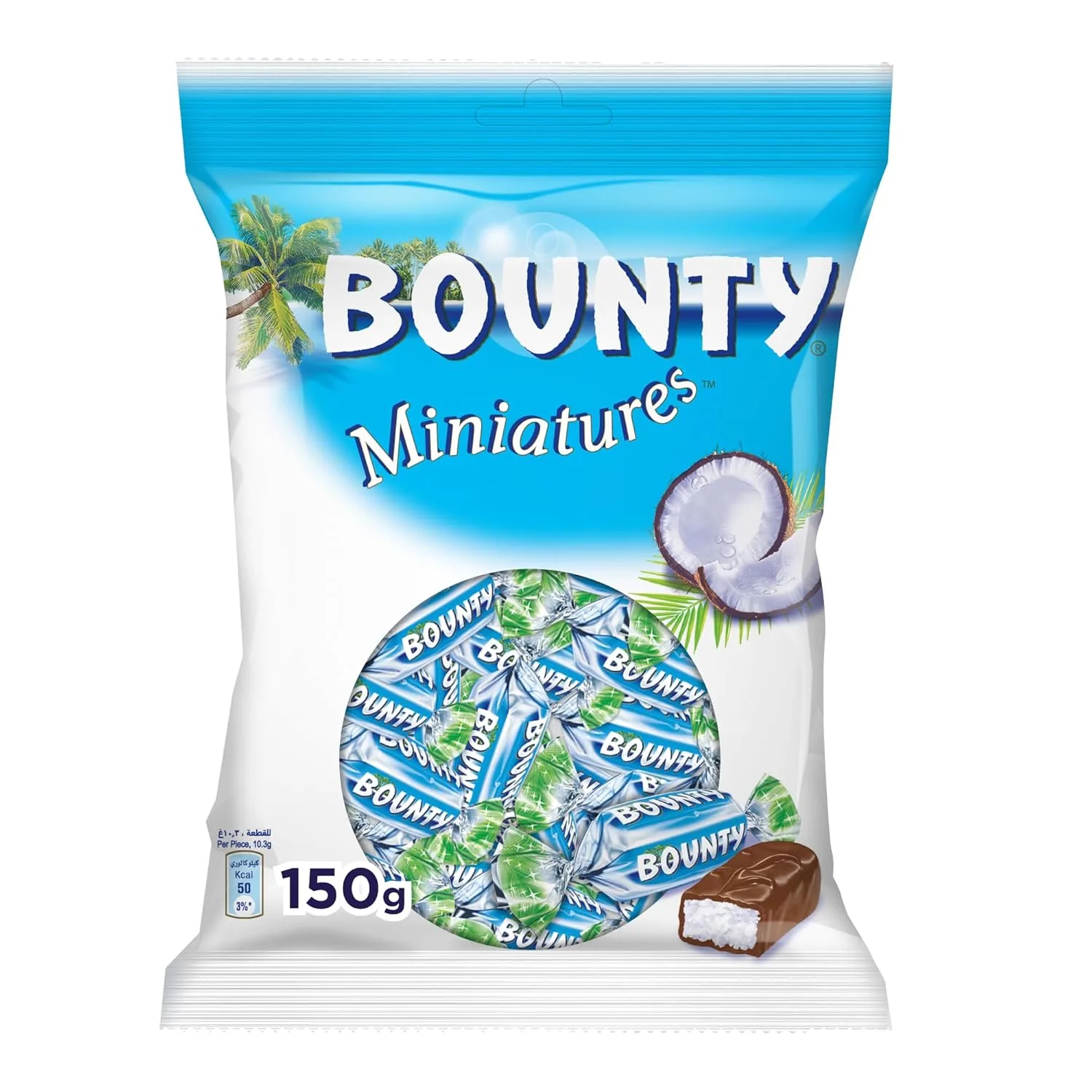 bounty miniatures milk chocolate 1