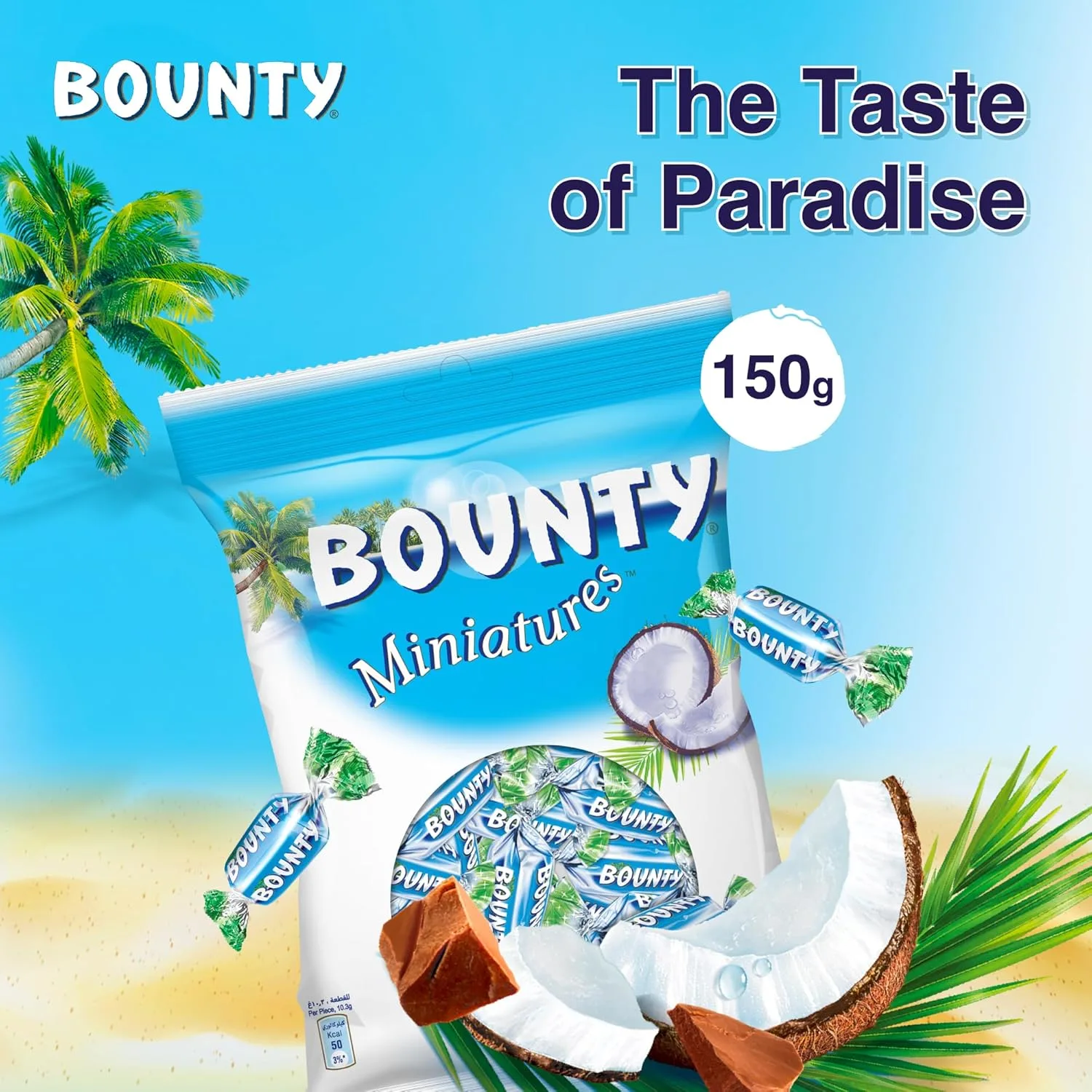 bounty miniatures milk chocolate 2
