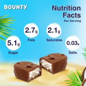 bounty miniatures milk chocolate 5
