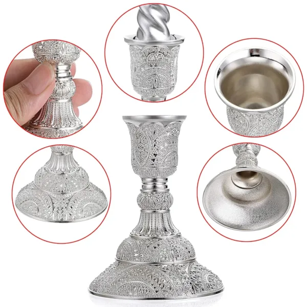 brass candle holders 4