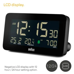 braun digital alarm clock 6