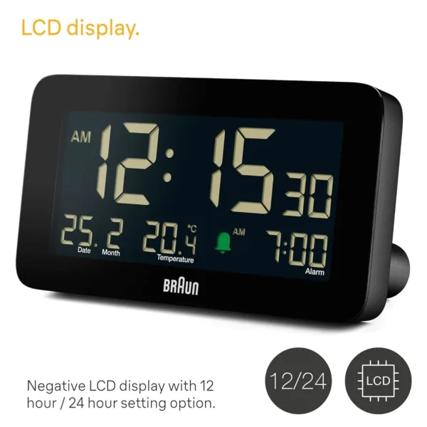 braun digital alarm clock 6