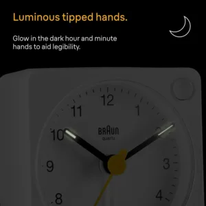 braun travel analogue clock 4