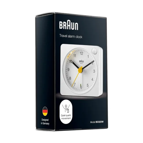 braun travel analogue clock 6