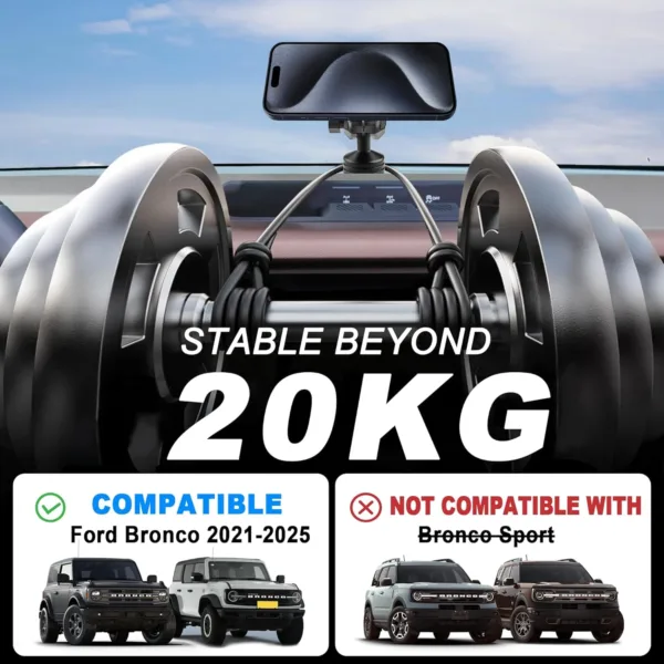 bronco phone mount magsafe 4