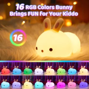 bunny night light kids 3