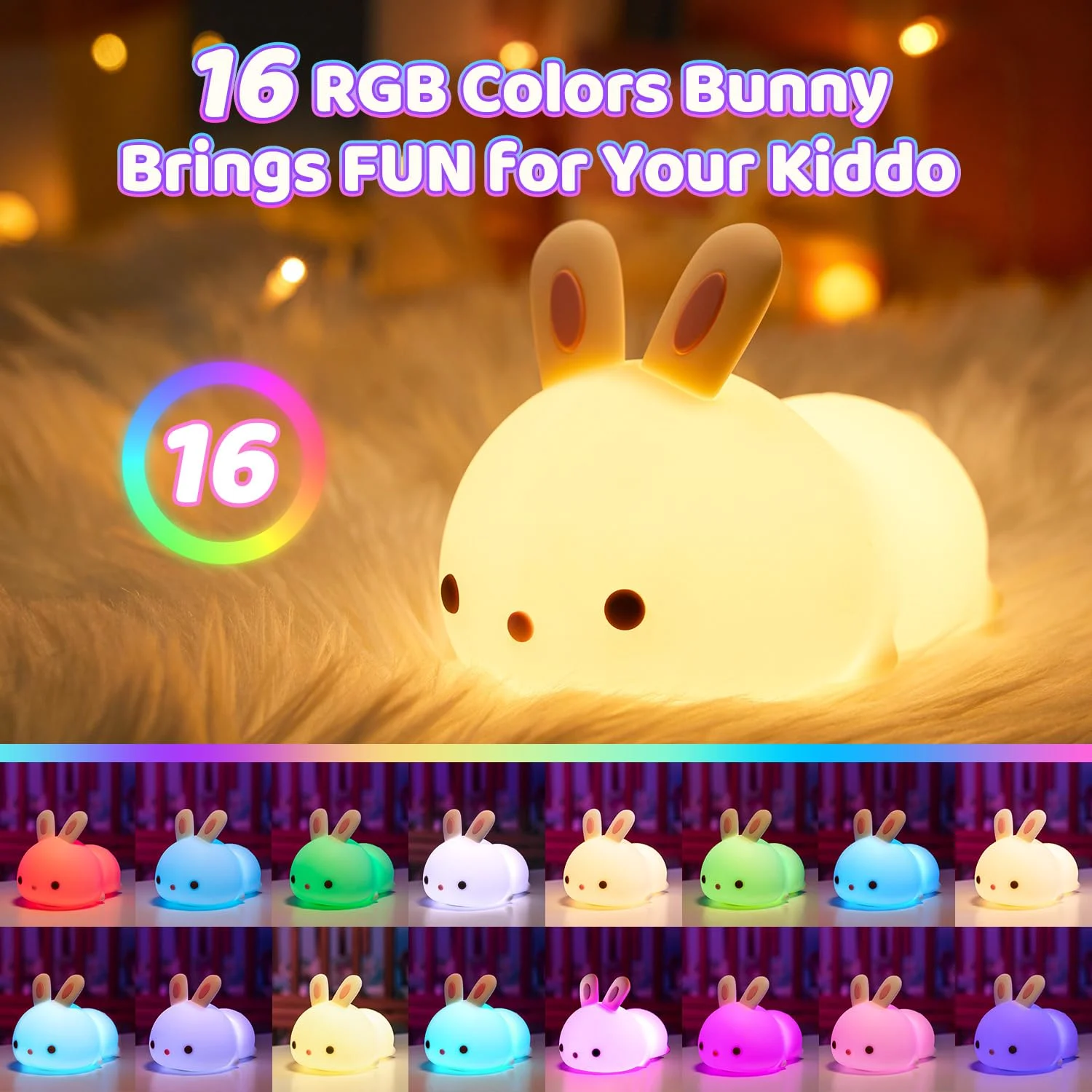 bunny night light kids 3