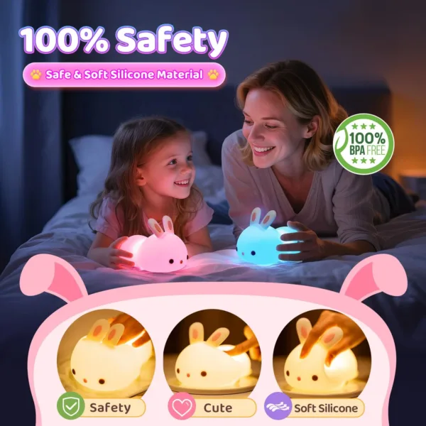 bunny night light kids 4