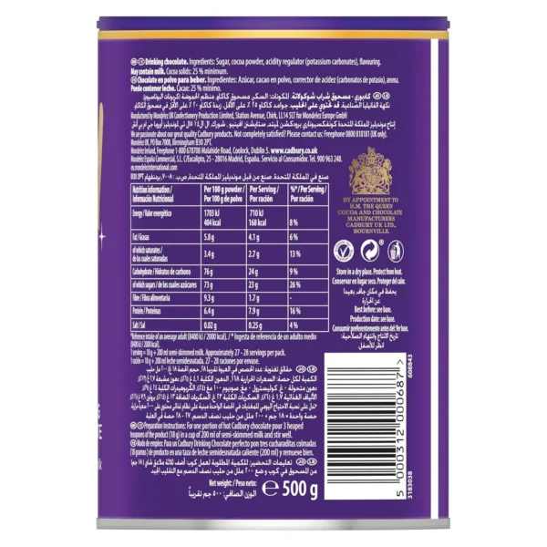 cadbury hot chocolate 2