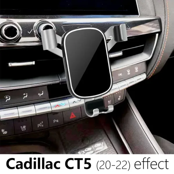 cadillac ct5 phone holder 2