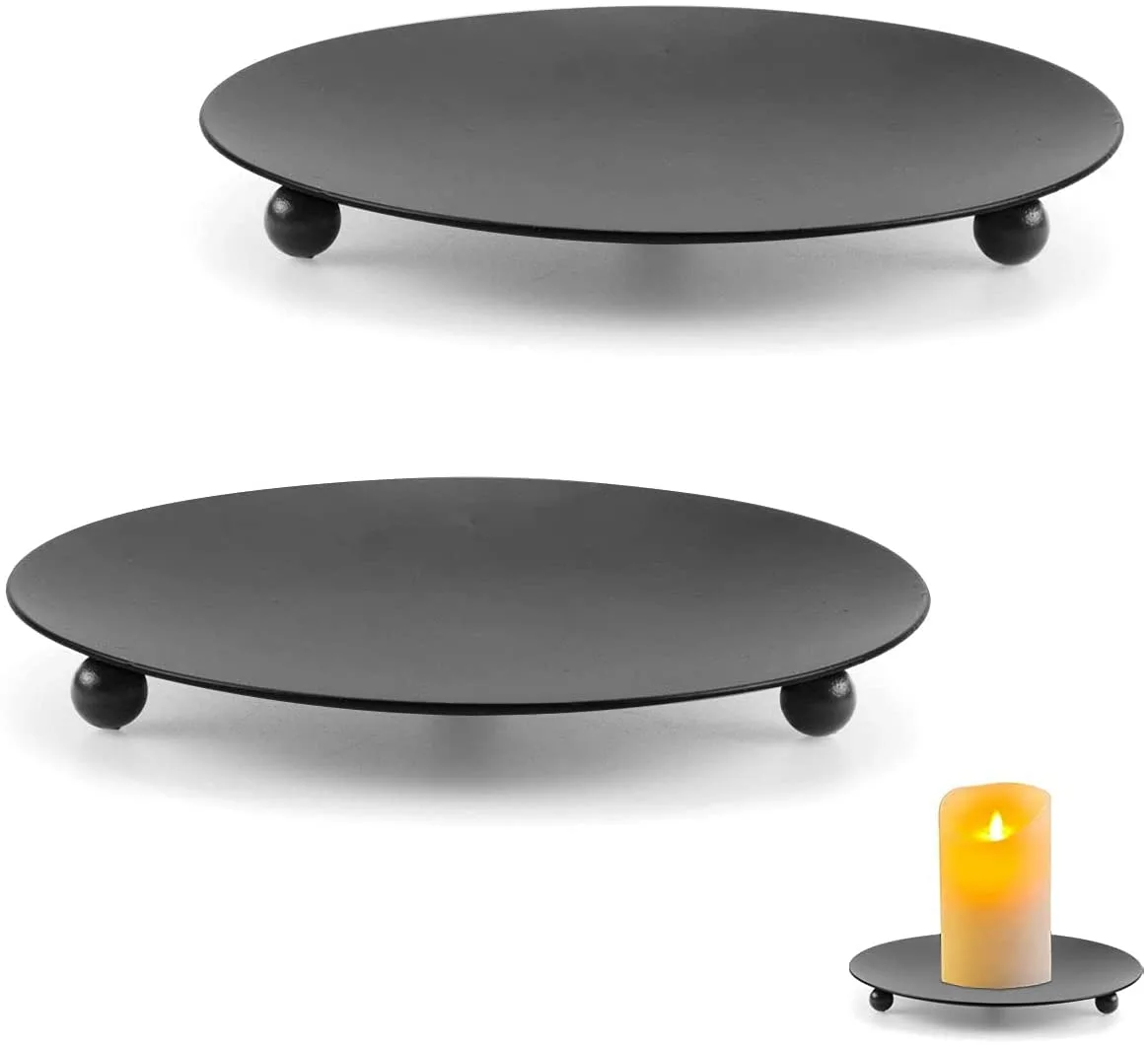 candle holder iron plate 1