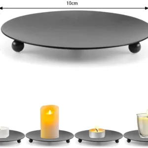 candle holder iron plate 2