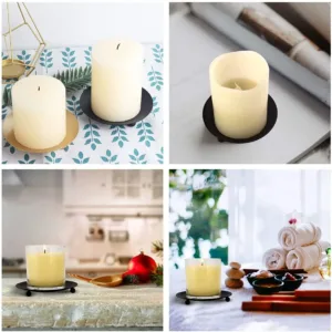 candle holder iron plate 5