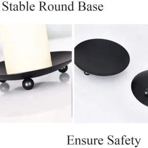 candle holder iron plate 6