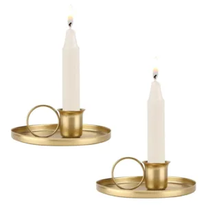 candle holder metal taper 1