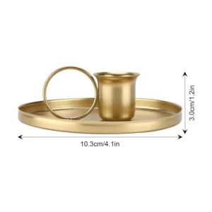 candle holder metal taper 7